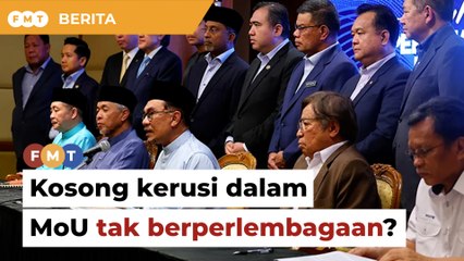 Kosong kerusi serta merta dalam MoU tak berperlembagaan, kata peguam
