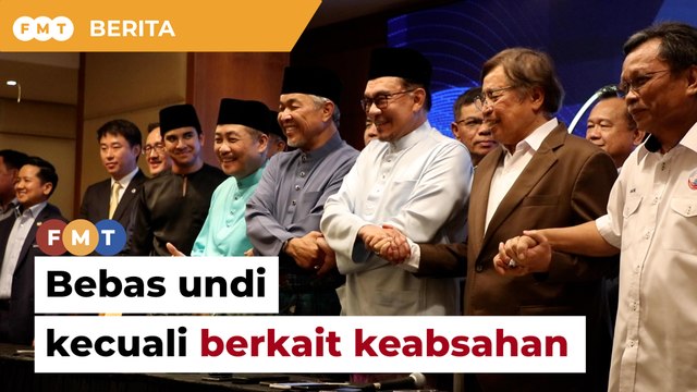 Ahli Parlimen bebas mengundi kecuali berkait keabsahan kerajaan, kata Rafizi mengenai MoU