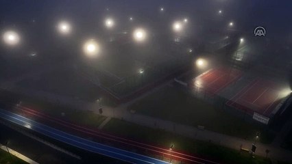 Başkentte yoğun sis etkili oldu