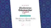 Göçmenler Günü kapsamında yabancı uyruklu öğrenciler Karadeniz manilerini seslendirdi