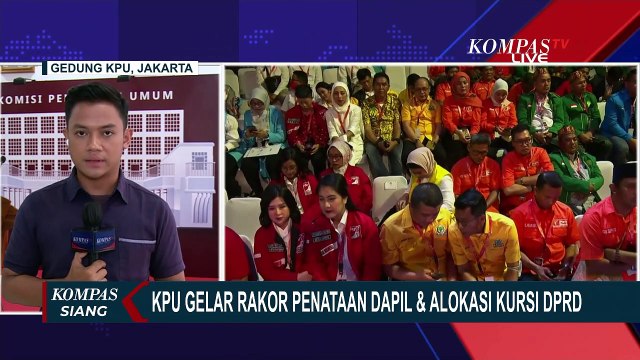 KPU Gelar Rakor Penataan Dapil dan Alokasi Kursi Anggota DPRD