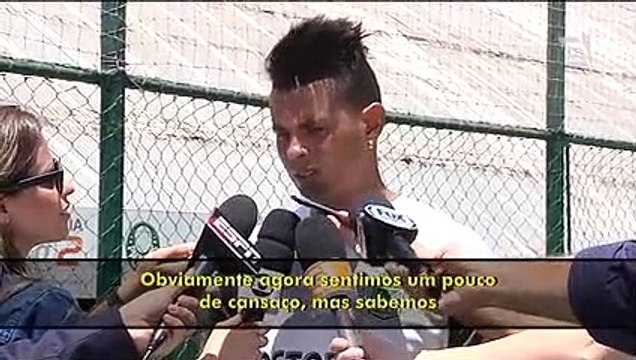Atlético Nacional treina na Academia de Futebol do Palmeiras para pegar o São Paulo