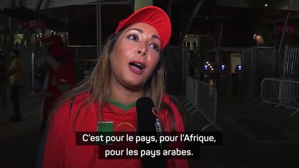 Qatar 2022 - Les supporters de la Croatie et du Maroc à la fête