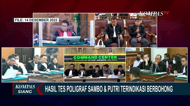 Terindikasi Berbohong, Ferdy Sambo dan Putri Candrawathi Bantah Hasil Tes Poligraf