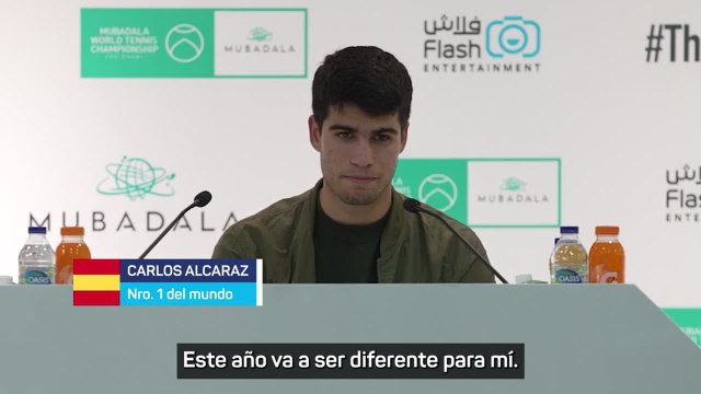 La reflexión de Alcaraz para afrontar el año como número uno