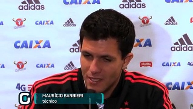 Coletiva do técnico Barbieri após empate do Flamengo com o Grêmio