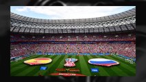 Veja imagens da classificação da Rússia diante da Espanha