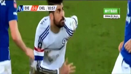 Diego Costa morde adversário e cospe em juiz na eliminação do Chelsea