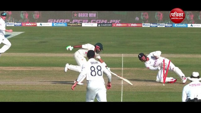 PAK vs ENG : रन आउट होने पर भड़के बाबर आजम, आगा सलमान को दी गाली, देखें Video