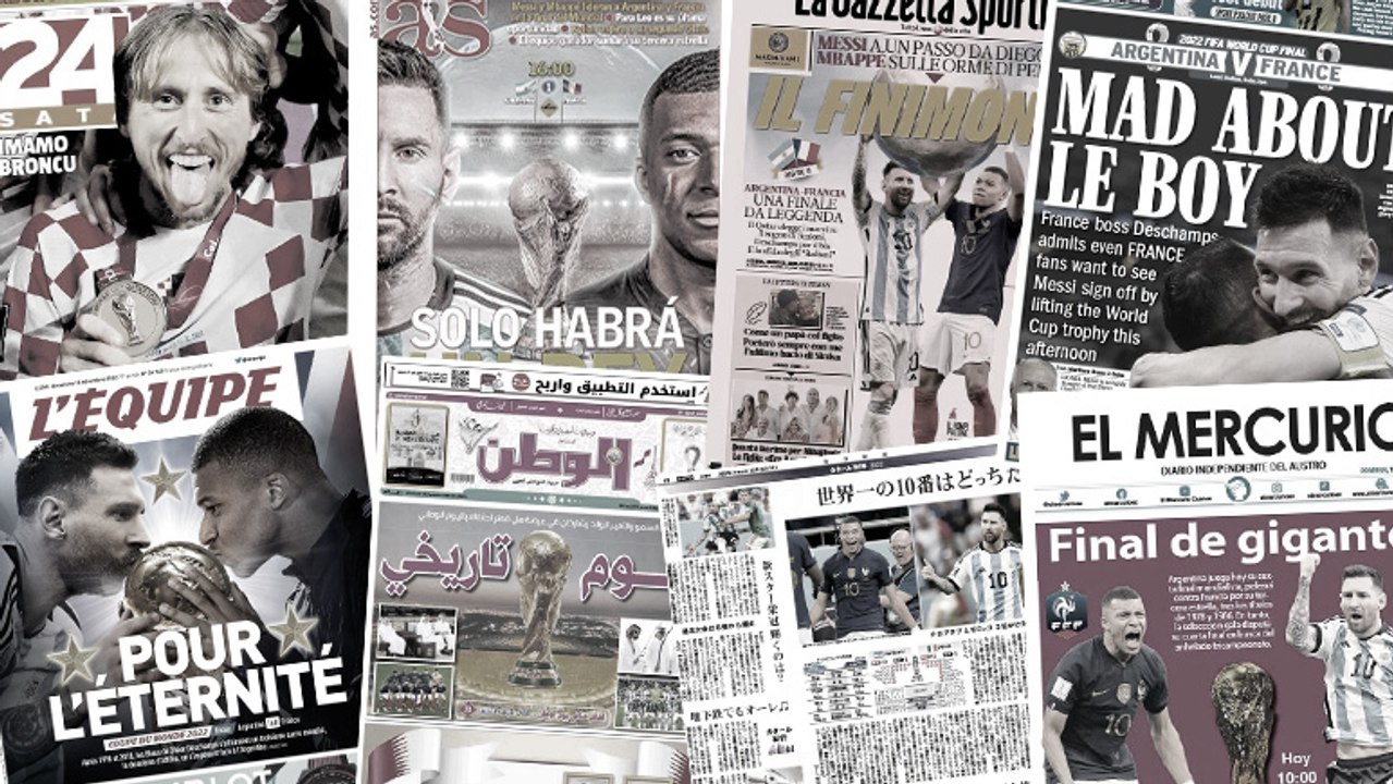 Le plan improbable de Didier Deschamps pour battre l'Argentine, la presse mondiale est en feu juste avant la finale de Coupe du Monde