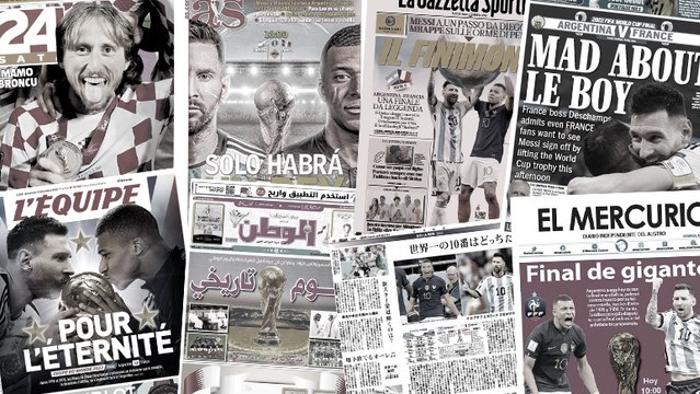 Le plan improbable de Didier Deschamps pour battre l'Argentine, la presse mondiale est en feu juste avant la finale de Coupe du Monde