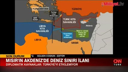 Mısır'a 'yetki alanı' tepkisi! Diplomatik kaynaklar: Türkiye'yi etkilemiyor