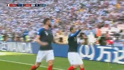 França 4 x 3 Argentina veja os gols