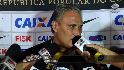 Tite comenta mais uma derrota do Corinthians