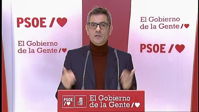 Bolaños acusa al PP de tratar de controlar la democracia por la puerta de atrás