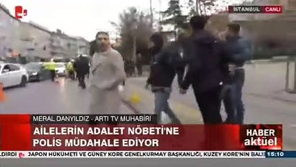 Polis HDP İstanbul İl Eş Başkanı Ferhat Encü’ye tokat attı