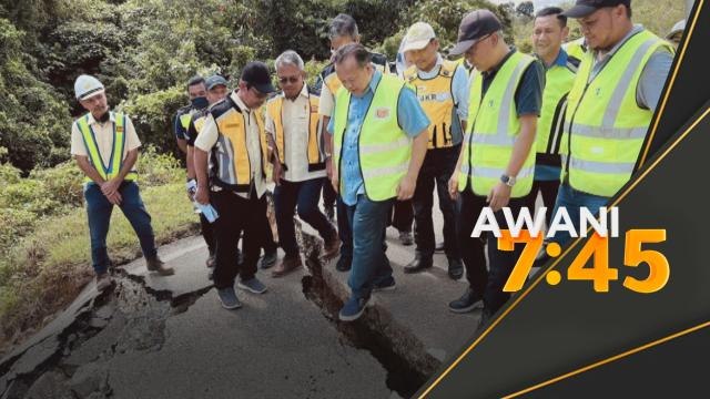 Tanah Runtuh | Jalan lencongan Felda Kepis mula dibina esok