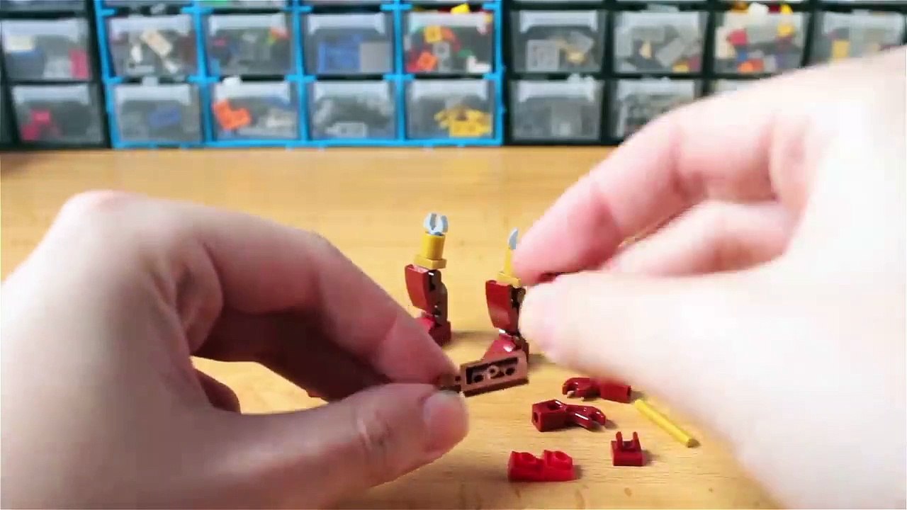 How to build LEGO Iron Man suit MOC - 09