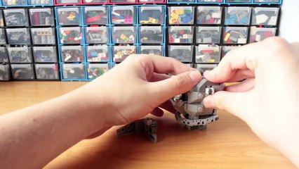 How to build Lego Iron Man Mark 1 chibi MOC - 12
