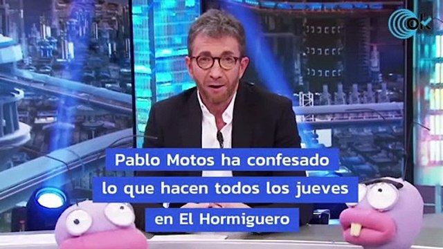 Pablo Motos desvela lo que nunca imaginamos: esto es lo que hace los jueves en 'El Hormiguero'