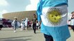 Argentina and France fans descend upon stadium ahead of World Cup final