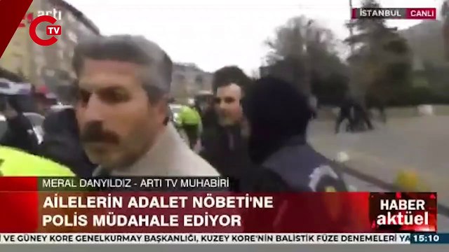 Polis HDP İstanbul İl Eş Başkanı Ferhat Encü'ye tokat attı!