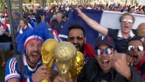 Argentine-France : les supporters français arrivent au stade de la finale du Mondial