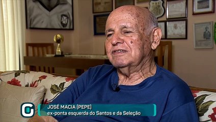 Amigos de Santos e Seleção Pepe recorda início da carreira de Pelé