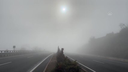 KASTAMONU - Sis etkisini sürdürüyor