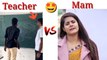Boys Teacher vs Girls Teacher short funny viral memes | Boys vs Girls memes