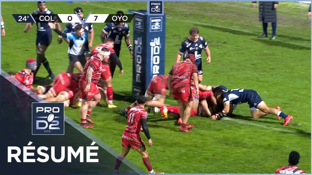 PRO D2 - Résumé Colomiers Rugby-Oyonnax Rugby: 12-29 - J15 - Saison 2022/2023