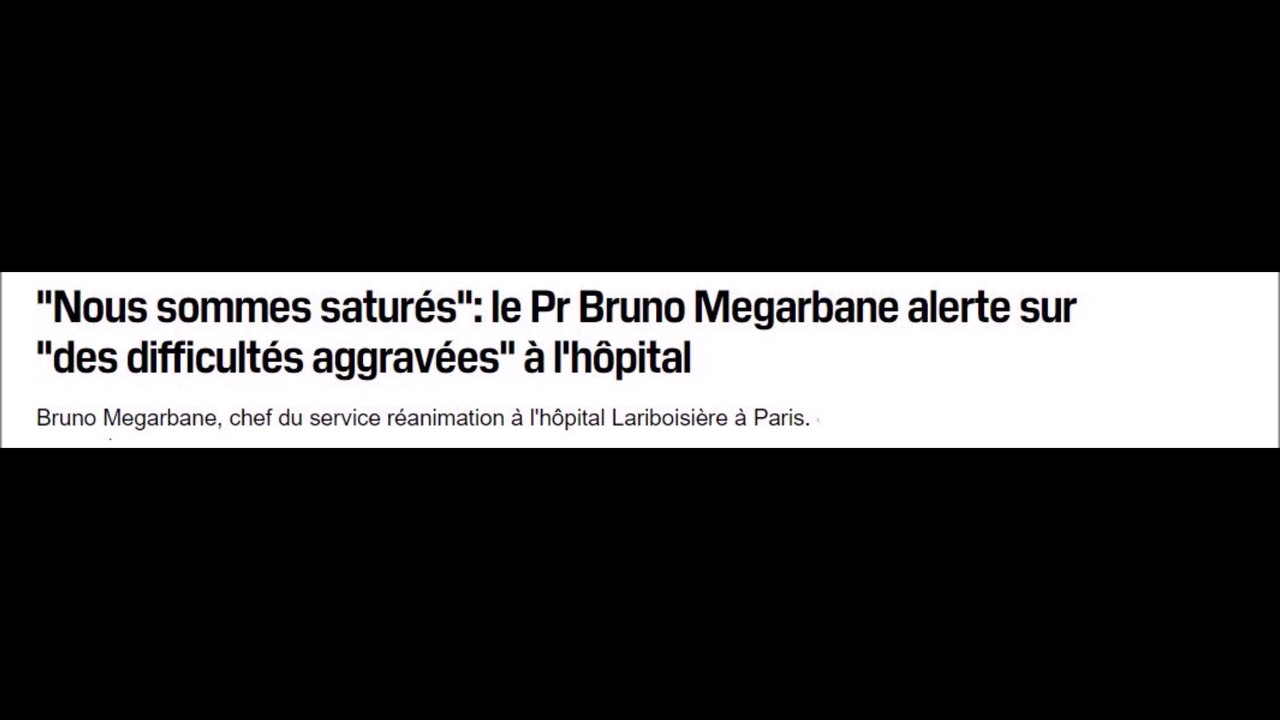 L'hôpital est en difficulté, mais pas du tout à cause de la Covid !!!