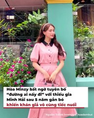 Phản ứng của Hòa Minzy khi được khuyên mang bầu lần 2 | Điện Ảnh Net