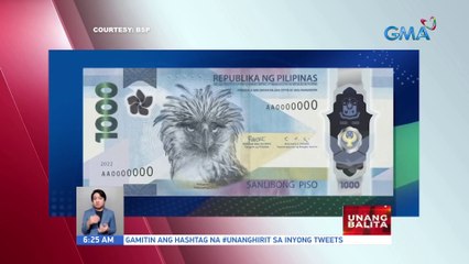 Download Video: BSP: 300-M piraso ng P1,000 polymer banknotes, ilalabas sa unang bahagi ng 2023 | UB