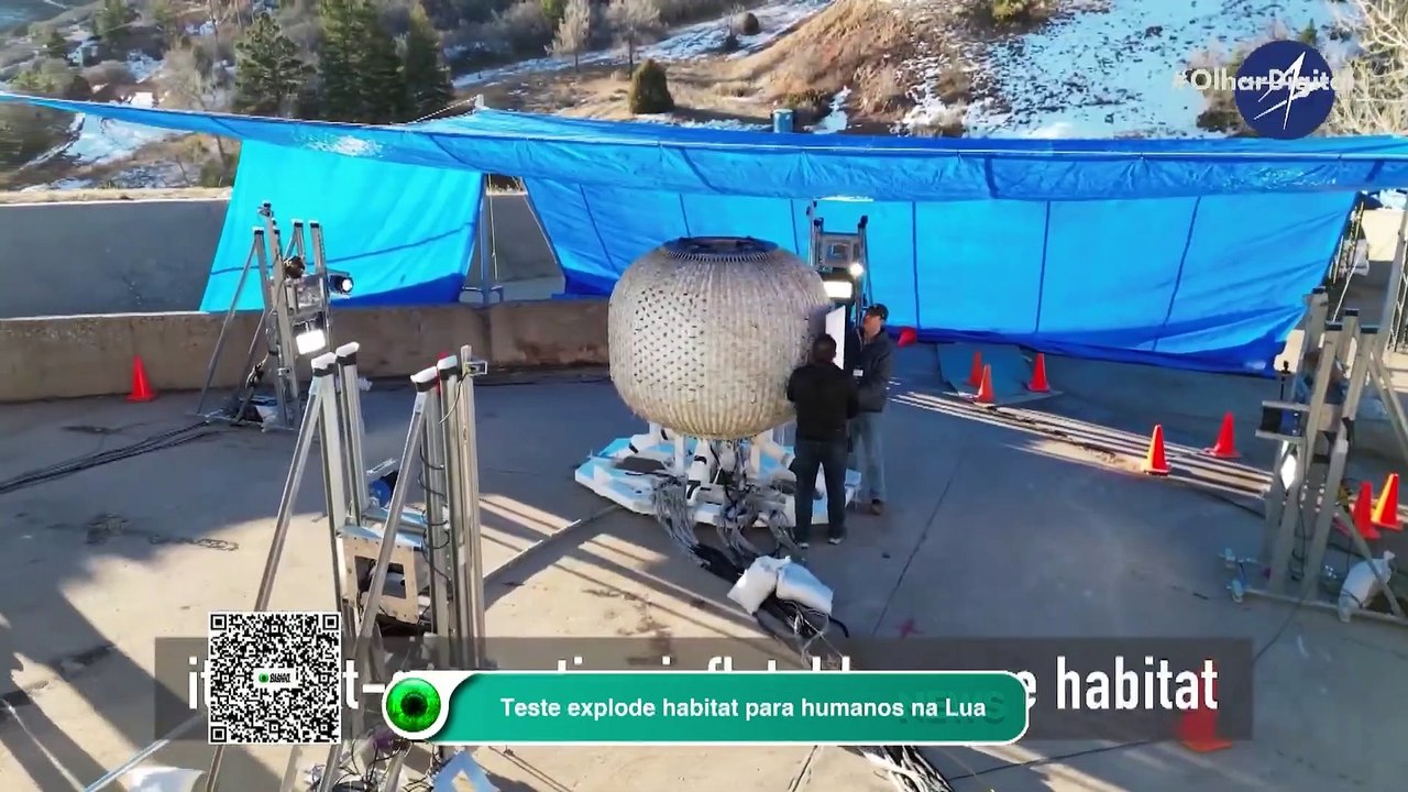 Teste explode habitat para humanos na Lua