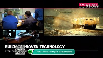 Veículo militar pronto para qualquer desafio