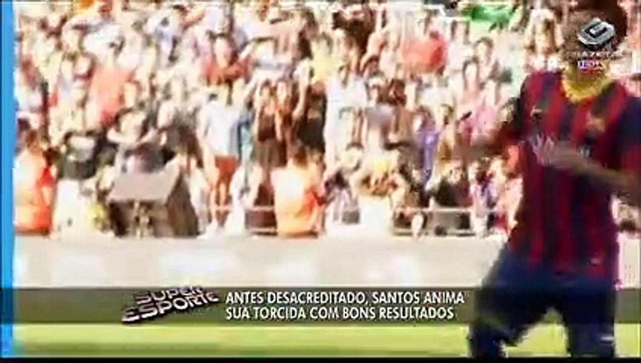 Santos anima torcida com bons resultados