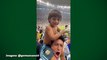 Germán Cano vibra muito com filho gol da Argentina na final da Copa do Mundo