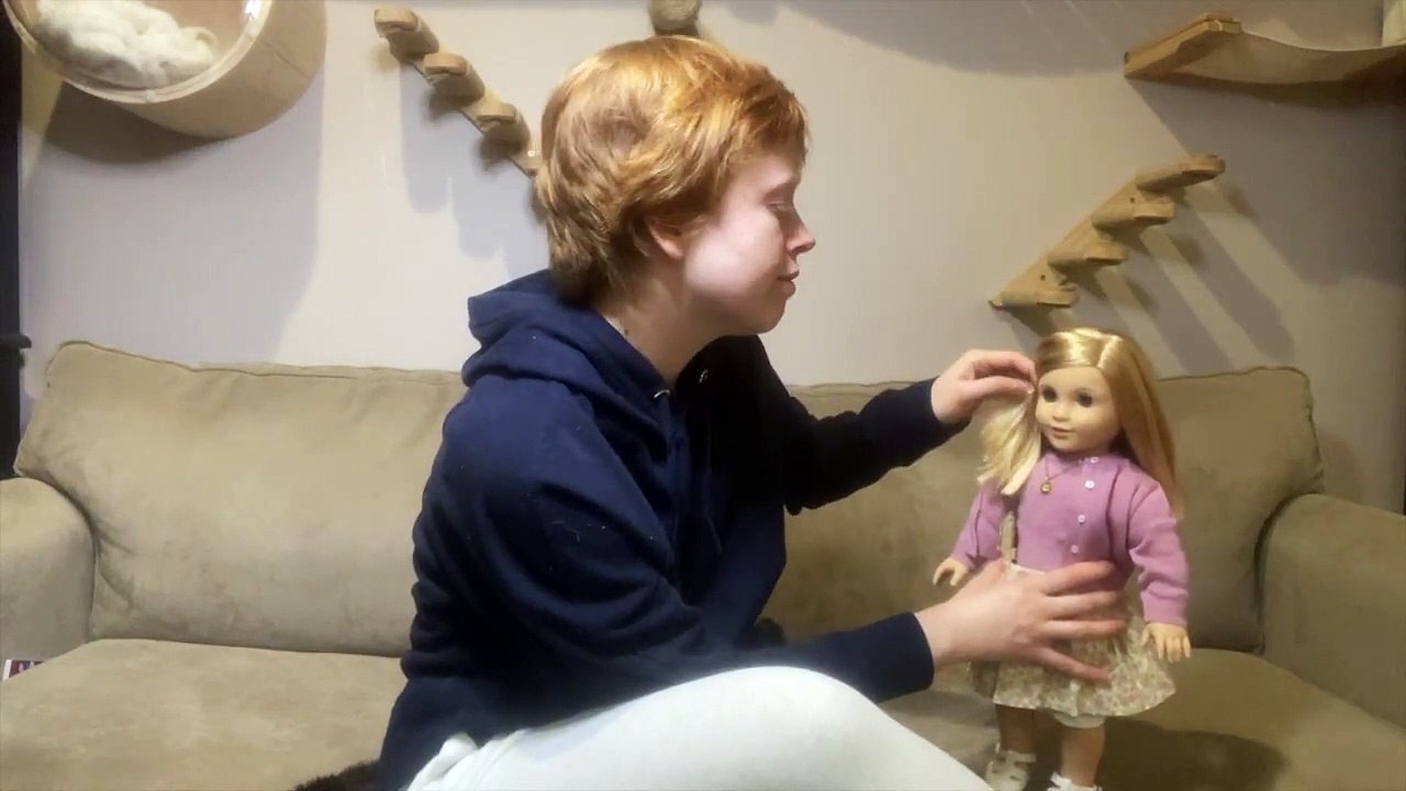 American Girl Customization Reveal_ Kit Kittredge From a Marie Grace Mold [CC]