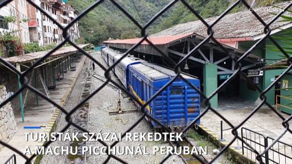 Turisták százai rekedtek a Machu Picchunál a perui zavargások miatt