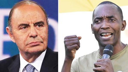 Bruno Vespa polverizza Soumahoro Uno che entra con gli stivali sporchi di fango