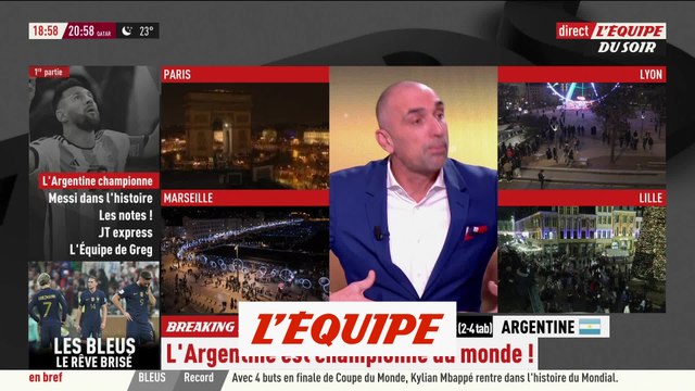 L'Argentine championne du monde après une finale fantastique face aux Bleus - CM 2022 - Bleus