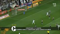 Jogadores do Santos comentam derrota para o Corinthians