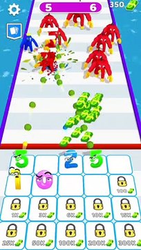 Merge Number Run Gameplay | Android and ios Mobile Gameplay Walkthrough