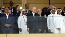 Dünya Kupası finalinin heyecanını tribünden takip eden Erdoğan, Arjantin'in zaferini böyle kutladı