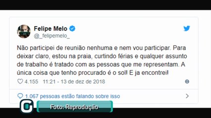Felipe Melo deixa negociação na mão de seus empresários