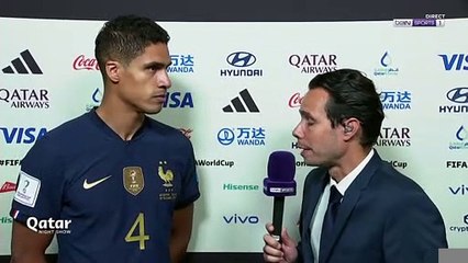 Coupe du Monde 2022 - Varane : "On s'est battu jusqu'au bout"