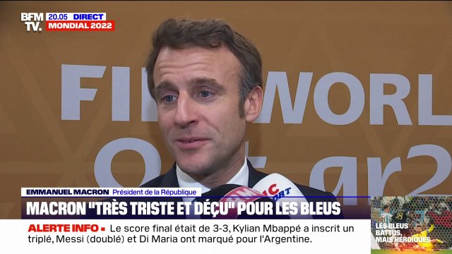 Emmanuel Macron, à propos de Kylian Mbappé: C'est un très grand joueur