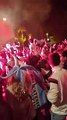 Aficionados argentinos celebran la victoria en el Mundial