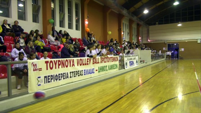 Φθία Λαμίας: 22ο Χριστουγεννιάτικο τουρνουά μίνι βόλεϊ